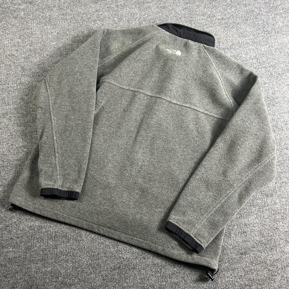 The North Face Jacket Mens XL Gray Full Zip Fleece Outdoors Hiking Warm Casual - Picture 4 of 5